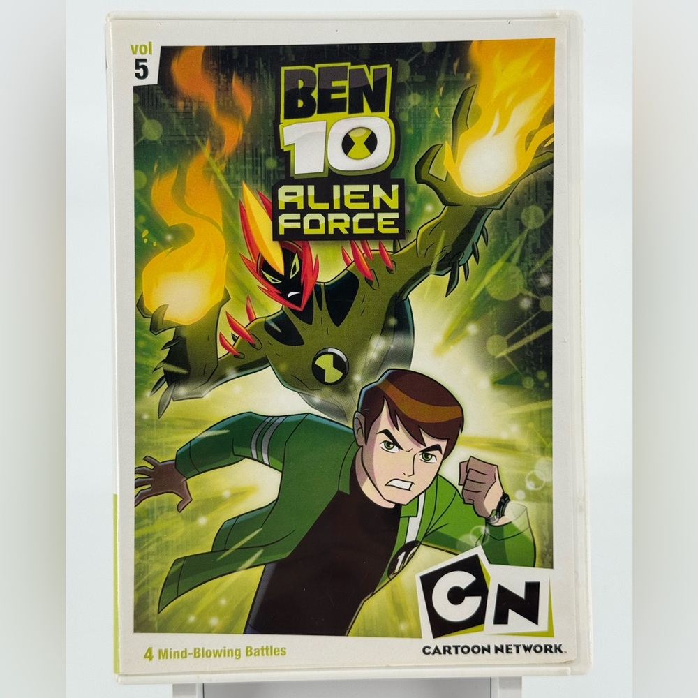 Ben 10 Alien Force Vol 5 on DVD.